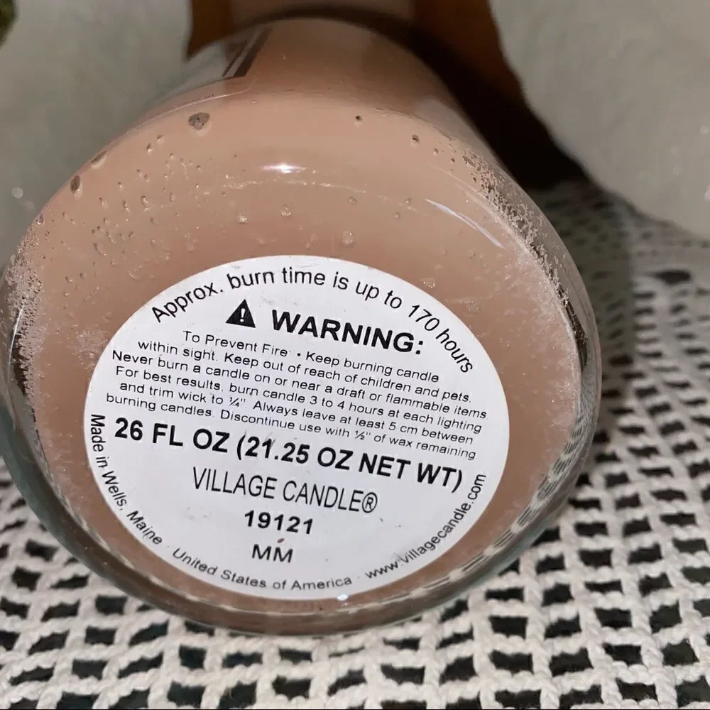 Mom Village Candle Ltd Ed Pale Pink 26oz